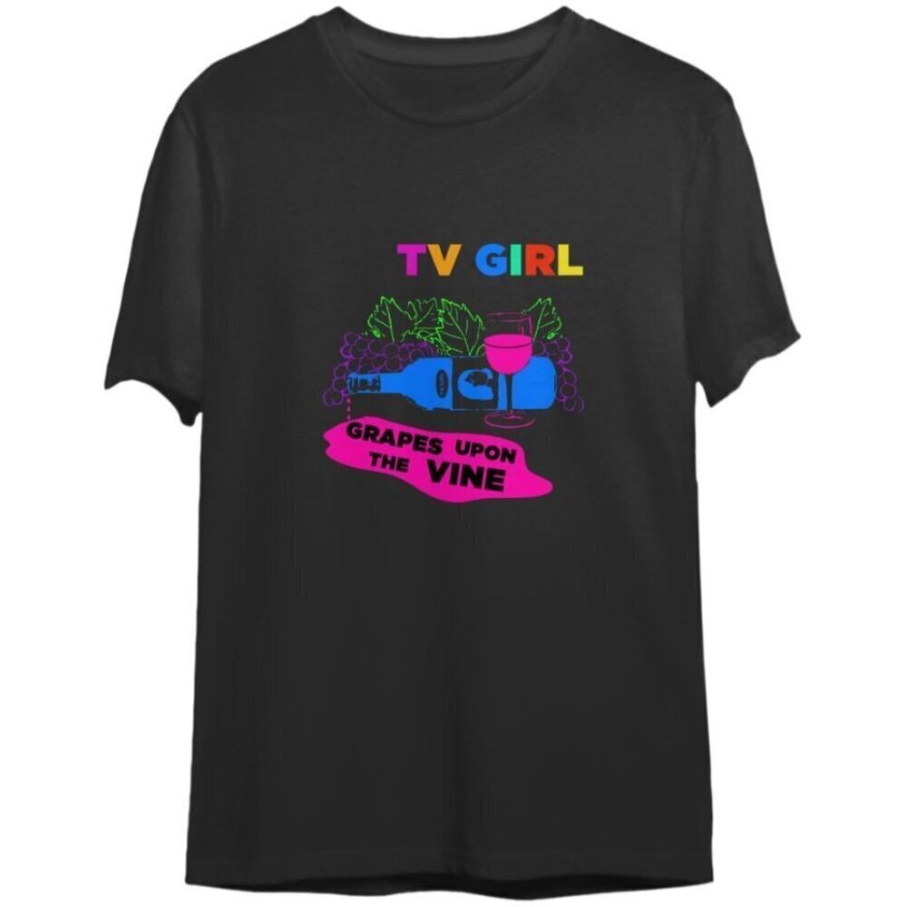 TV Girl Grapes Upon The Vine Graphic T-Shirt Band Music Fan Gift Streetwear Tee